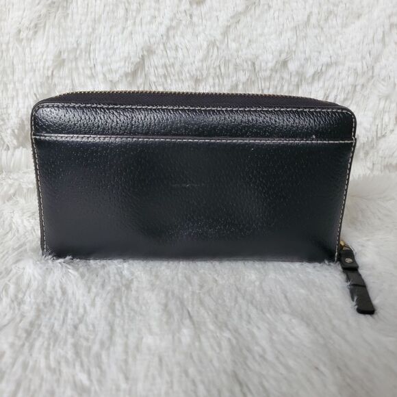 Kate Spade Wellesley Neda Black Zip Around Wallet - Picture 2 of 5